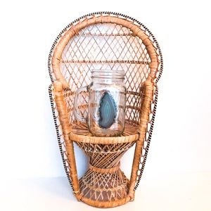 SET OF 4 • AGATE GEODE GLASS